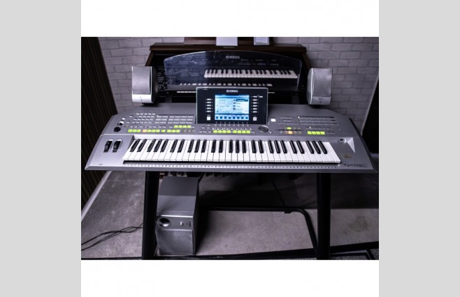 Used Yamaha Tyros 2 Keyboard With MS02 Speakers (SN:BRANO01114) - Image 1